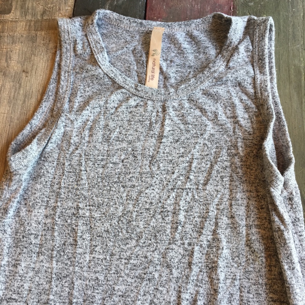 Sleeveless light weight sweater dress